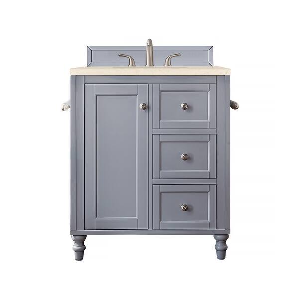 James Martin Vanities Copper Cove Encore 30" Single Vanity, Silver Gray